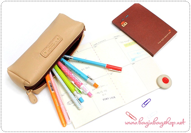 Two Zipper Pen Case