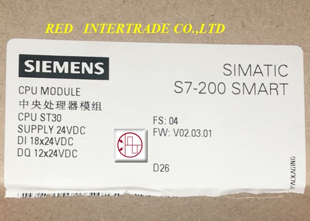 ขาย PLC SIEMENS S7-200 SIMATIC SMART CPU MODULE NEW