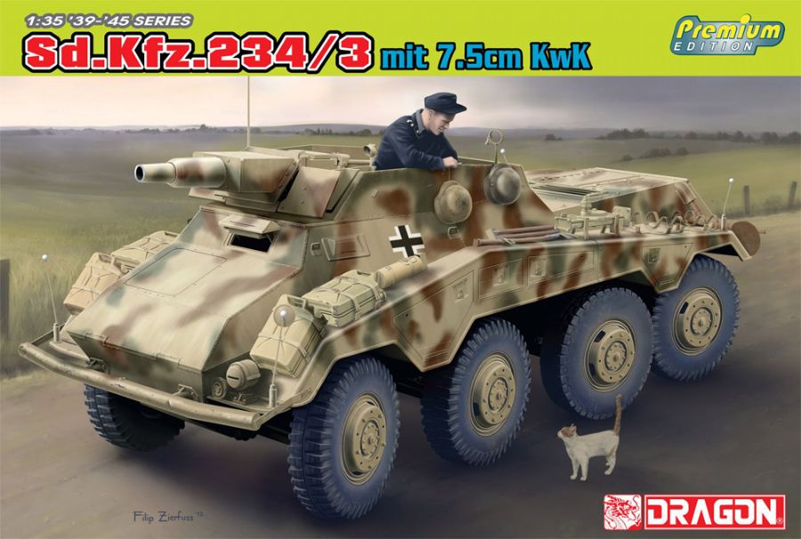 DRA6786 Sd.Kfz.234/3 (PREMIUM) 1/35 SCALE