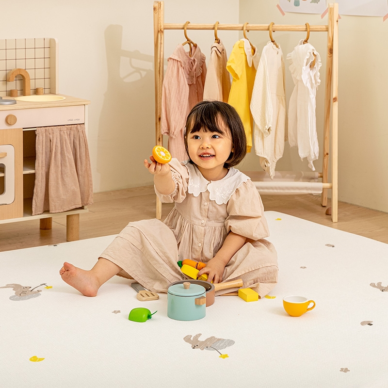 แผ่นรองคลาน PARKLON Air Bubble Mat ขนาด 150x230 หนา 4.0 cm ลาย Moon Rabbit