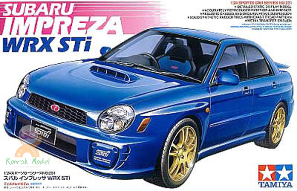 TA24231 1/24 Subaru Impreza STi