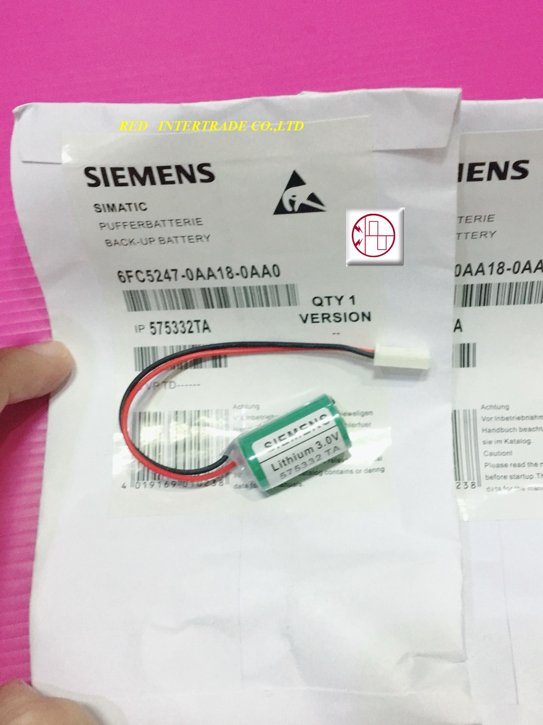 6FC5247-0AA18-0AA0 SIEMENS SIMATIC BATTERY PLC CNC