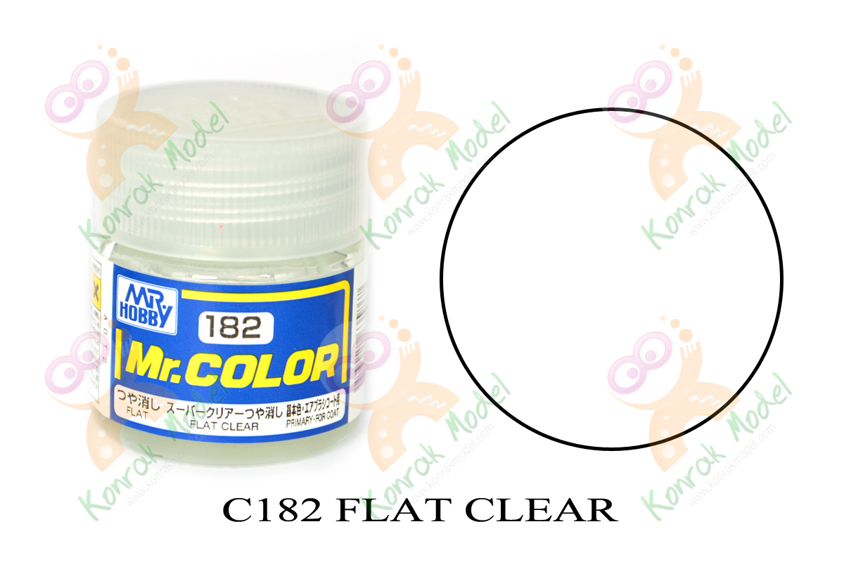 C182 Flat Clear 10ml