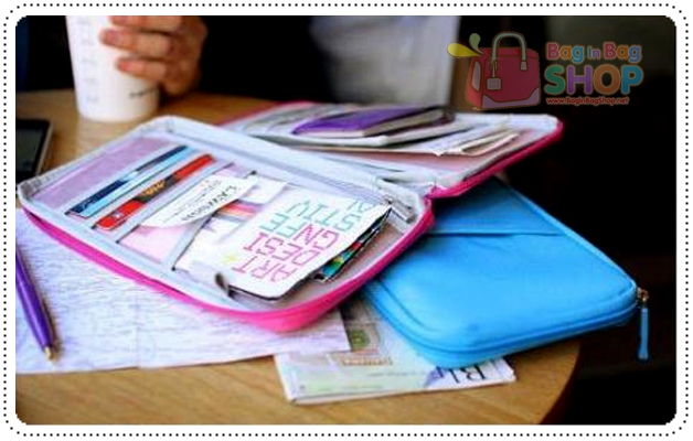 กระเป๋าใส่พาสปอร์ต แบบ Travel Book