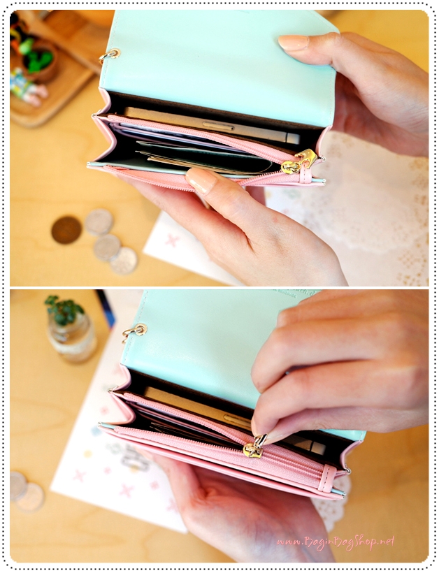 ลด 50% Crown Smart Pouch d กระเป๋าสตางค์ใส่สมาร์ทโฟน