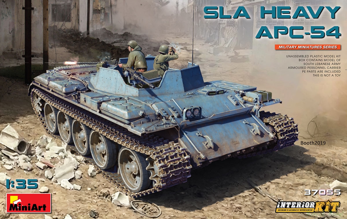 MI37055 SLA HEAVY APC-54. INTERIOR KIT 1/35
