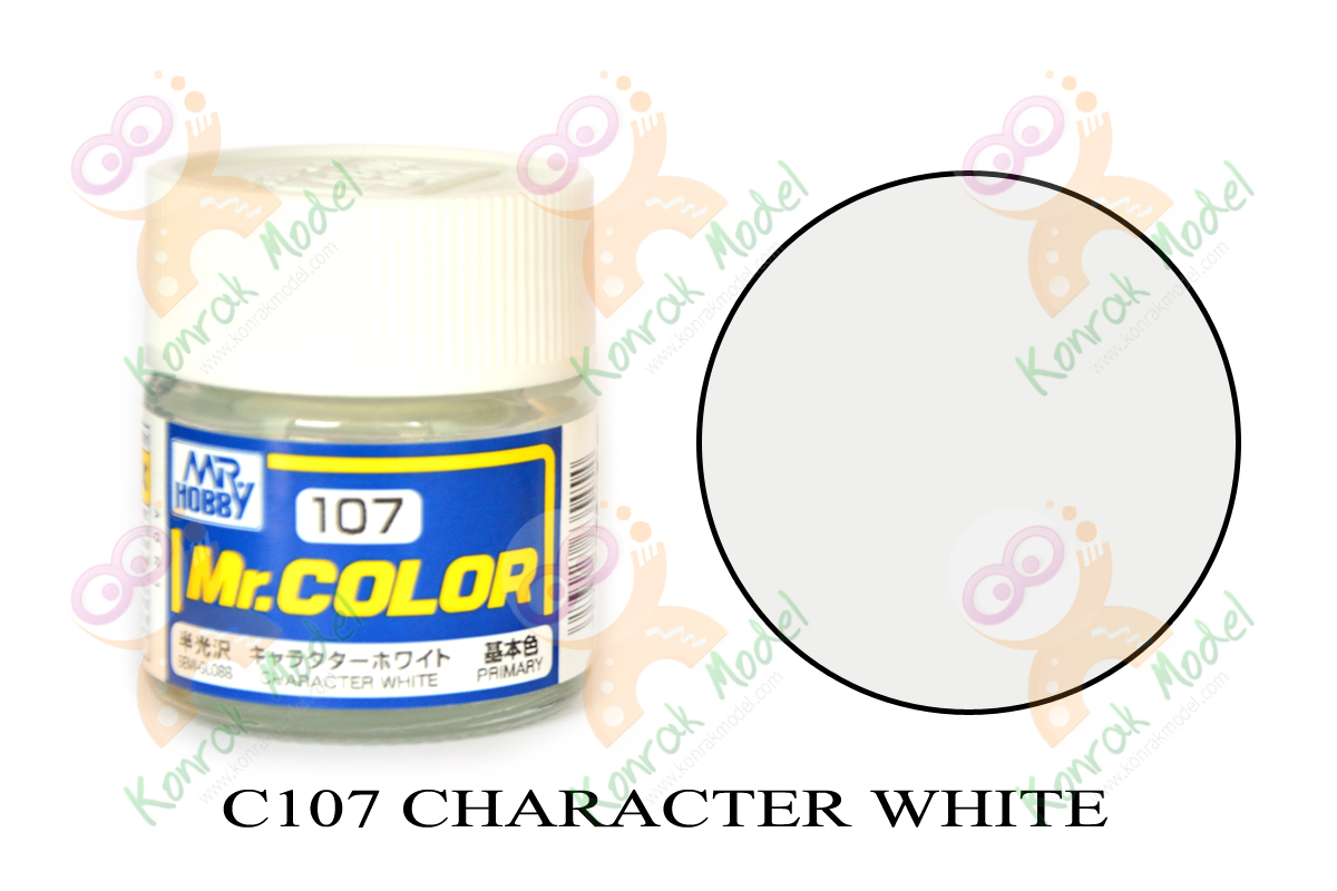 C107 Character White Semi-Gloss 10ml