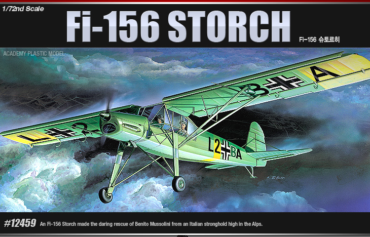 AC12459 FIESELER FI-156 STORCH 1/72