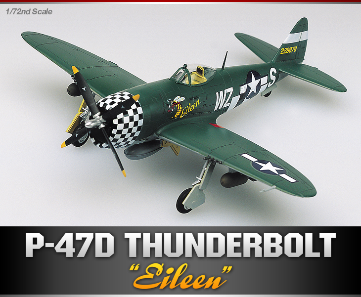 AC12474 P-47D THUNDERBOLT 'EILEEN' (1/72)