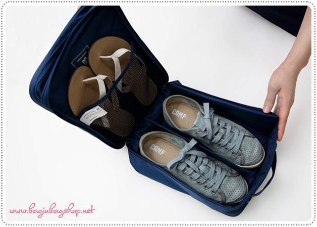 Mesh Pocket Shoe Pouch กระเป๋าใส่รองเท้า พกพา