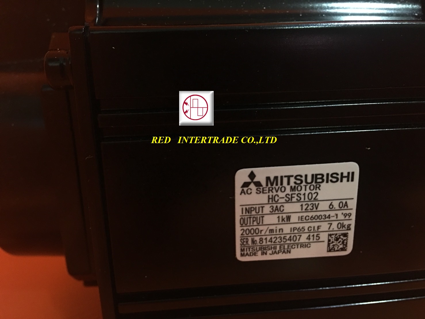 HC-SFS102 SERVO MOTOR MITSUBISHI