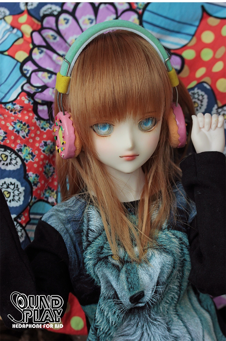 Headphones Donut Strawberry