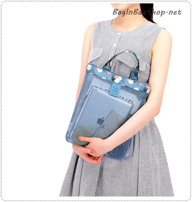 Coating Mesh Handy Pouch