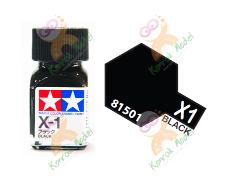 Enamel X1 Black 10ml