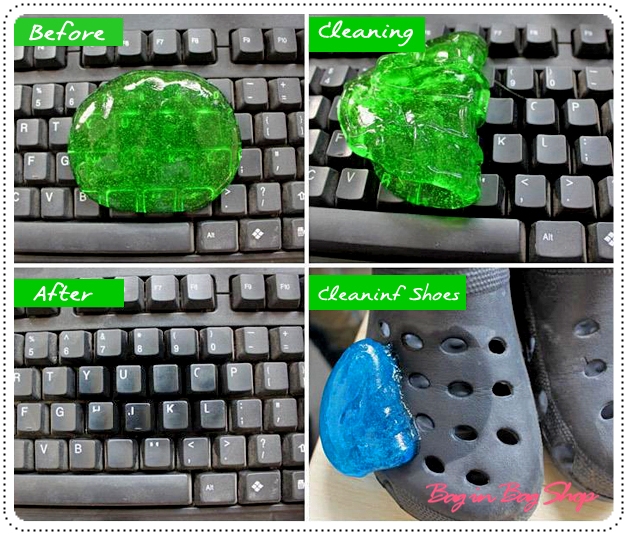เจลเก็บฝุ่นอเนกประสงค์ Magic High-tech Cleen Gel