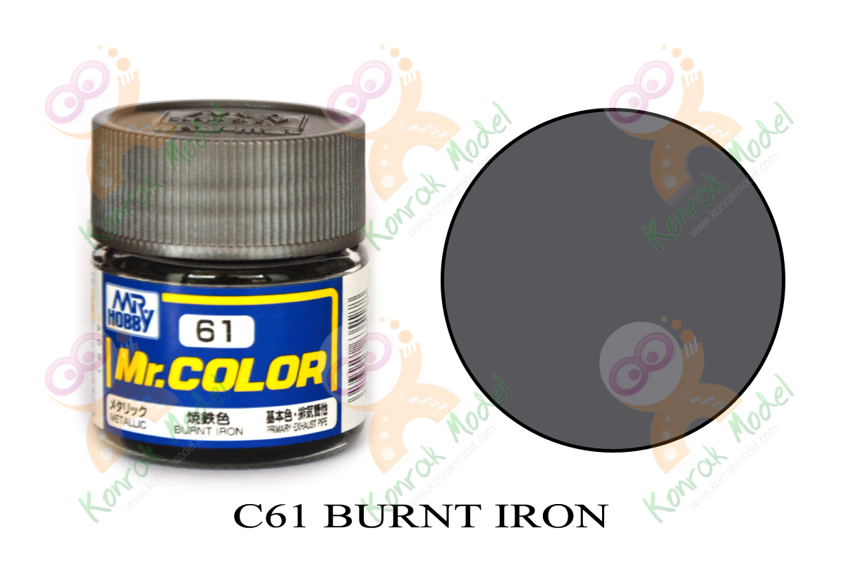 C61 Burnt Iron Metallic 10ml