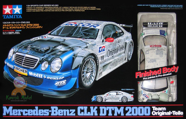 TA24263 1/24 Team Original Teile" Mercedes-Benz CLK DTM
