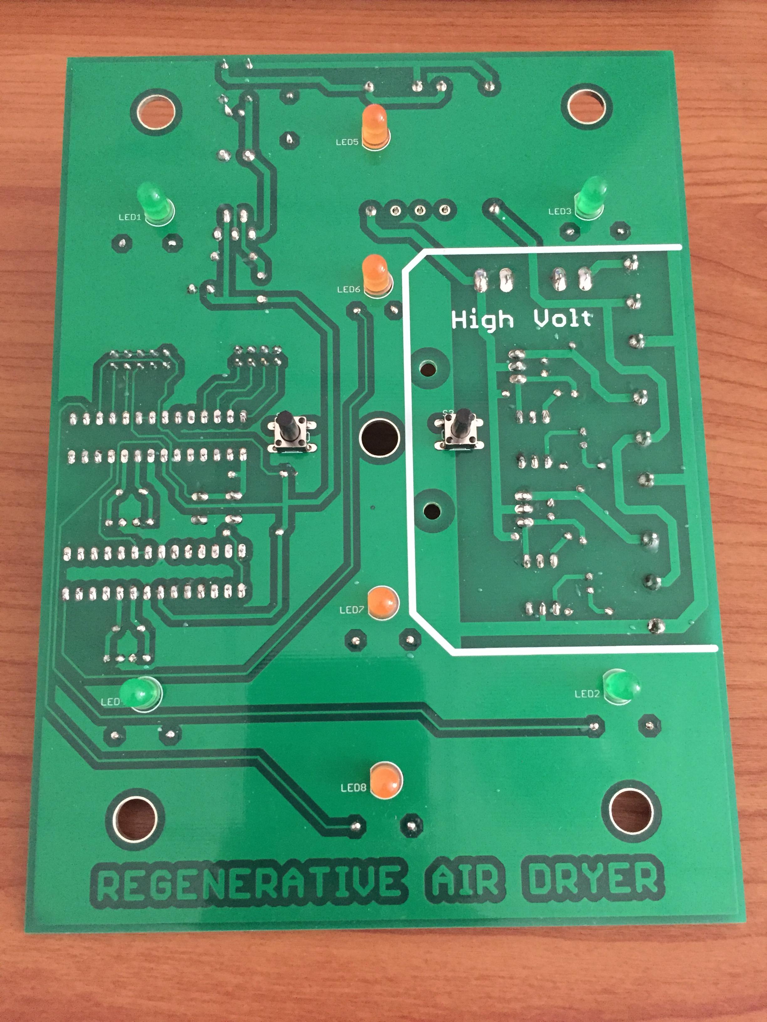 แผงวงจรควบคุม Air Dryer