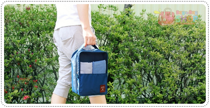 Shoes Pocket กระเป๋ารองเท้าพกพาได้ถึง3คู่