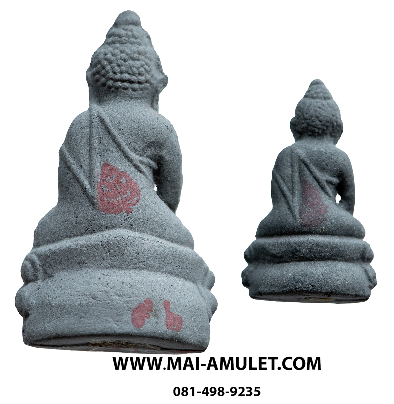 ..โค้ด 92.....พระกริ่ง-พระชัยวัฒน์ รุ่น "เฉลิมพระบาท" เนื้อผงเสน่ห์จันทร์ สีดำ วัดสุทัศน์ฯ 3 พ.ย. 2541 พร้อมกล่องครับ.