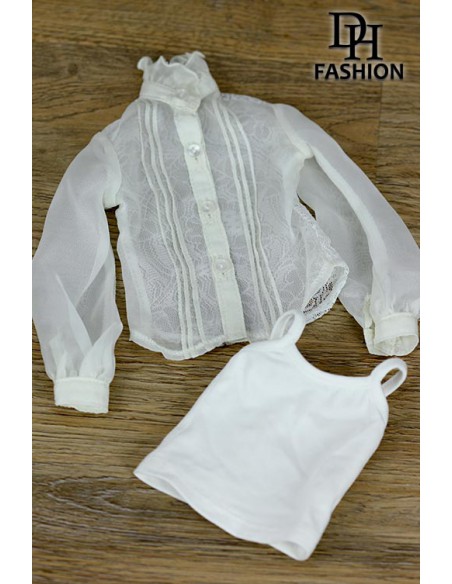 [PRE-ORDER] MSD White See Through Shirt