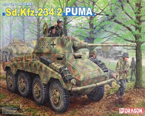 DRA6256 Sd.Kfz.234/2 PUMA 1/35