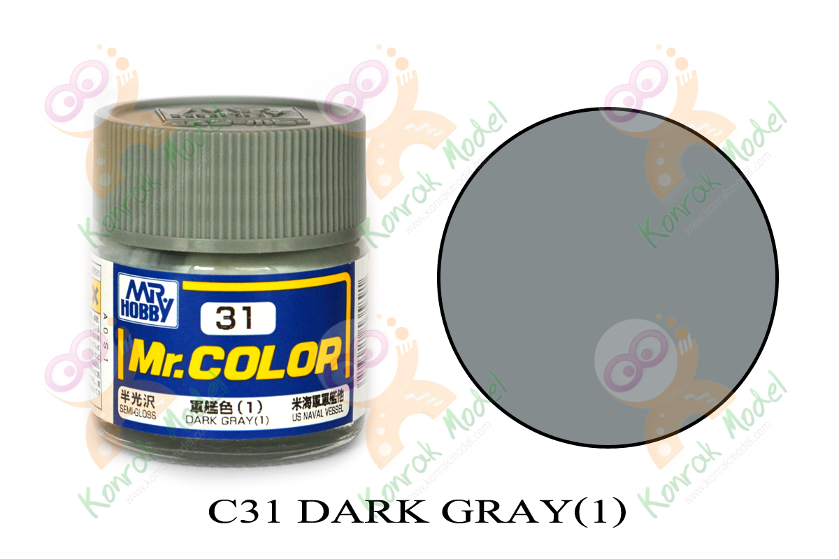 C31 Dark Gray (1) Semi-Gloss 10ml