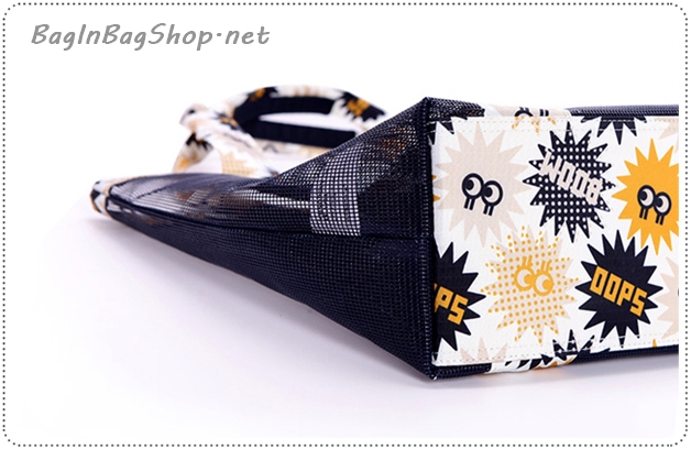 Coating Mesh Shopper Bag