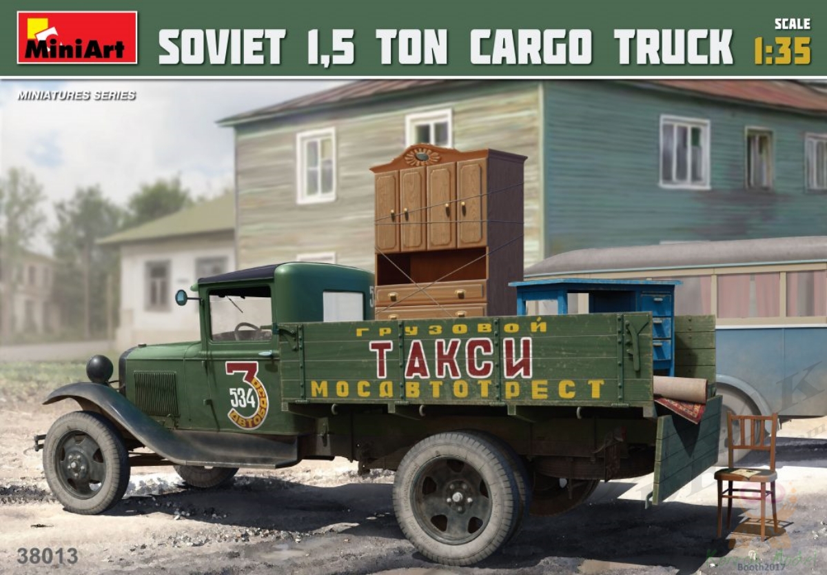MI38013 SOVIET 1,5 TON CARGO TRUCK 1/35