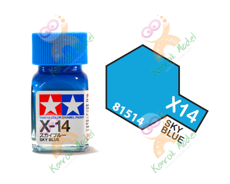 Enamel X14 Sky Blue 10ml