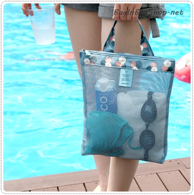 Coating Mesh Handy Pouch