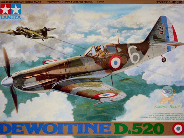TA61048 1/48 Dewoitine D520