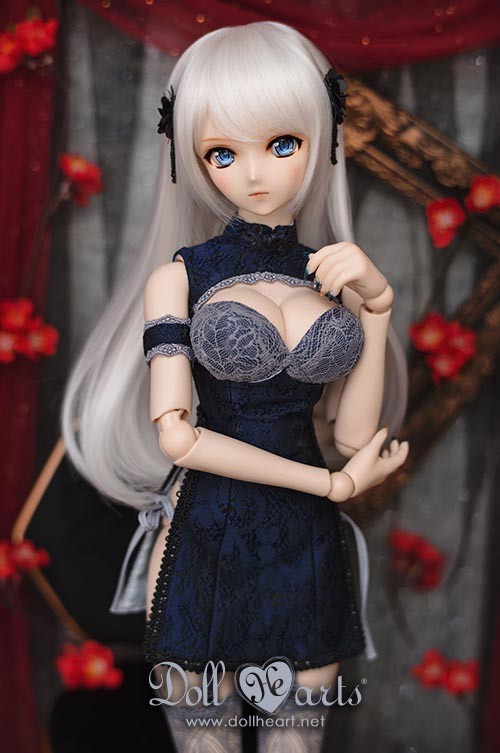 [PRE-ORDER] DD-L Navy Cheongsam