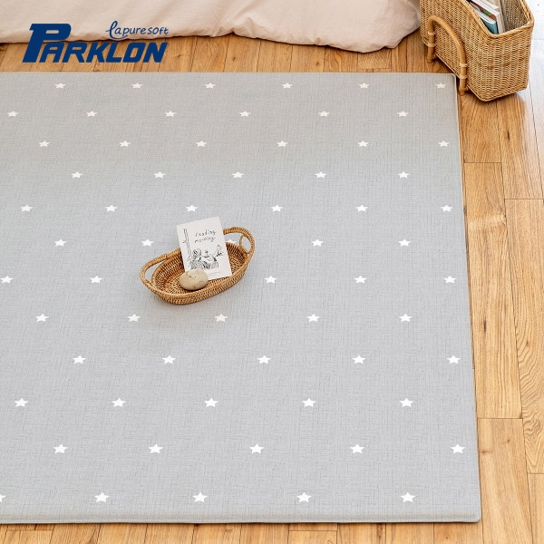 แผ่นรองคลาน PARKLON LaPure Soft Mat ลาย Happy Way มีลายทั้ง 2 ด้าน ขนาด 140x235x1.5cm