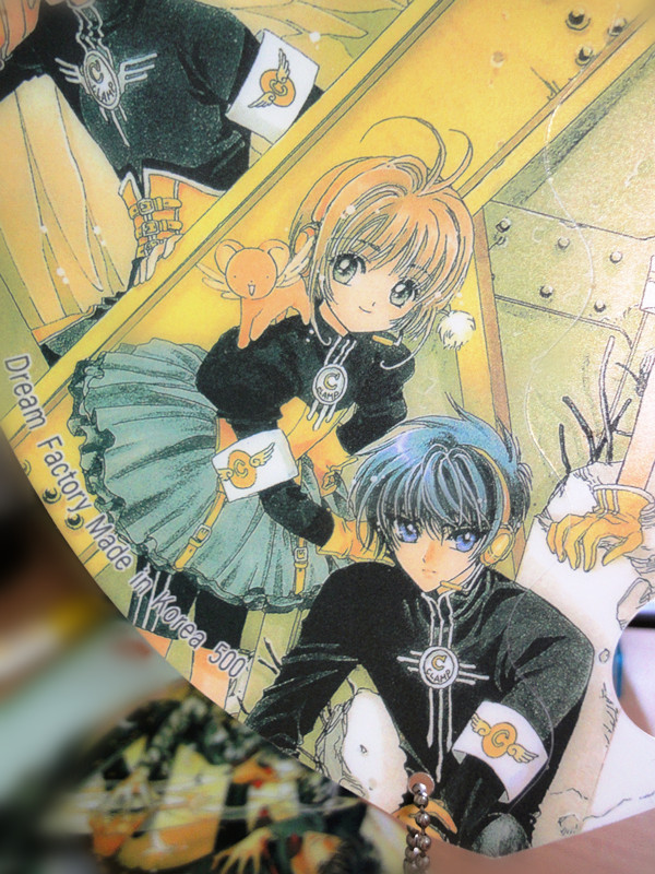 พัดลายการ์ตูน CLAMP