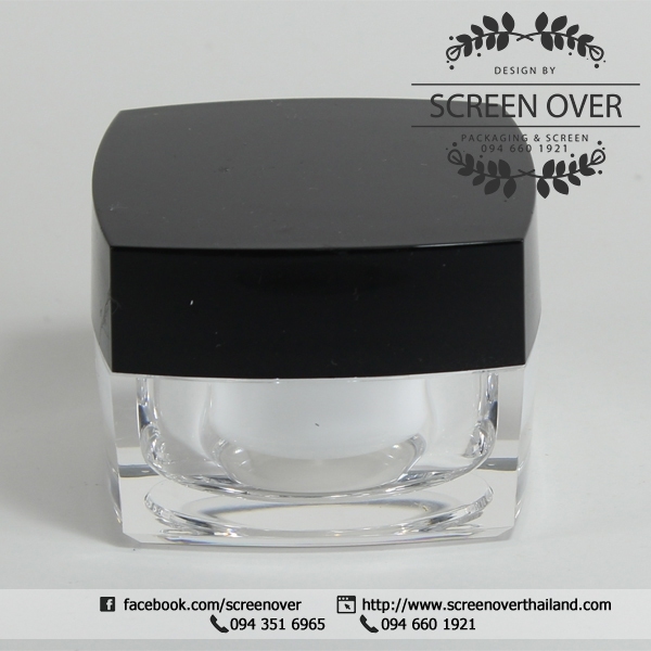 กระปุกอะคริลิค / กระปุกครีม / ตลับครีม / ACRYLIC JAR