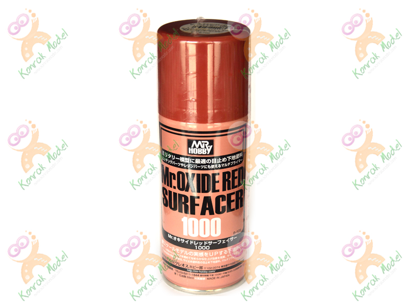 B525 - Mr.Oxide Red Surfacer 1000 (Spray 170ml)
