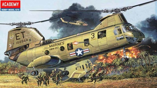 AC12210 CH-46A/D U.S.MARINES
