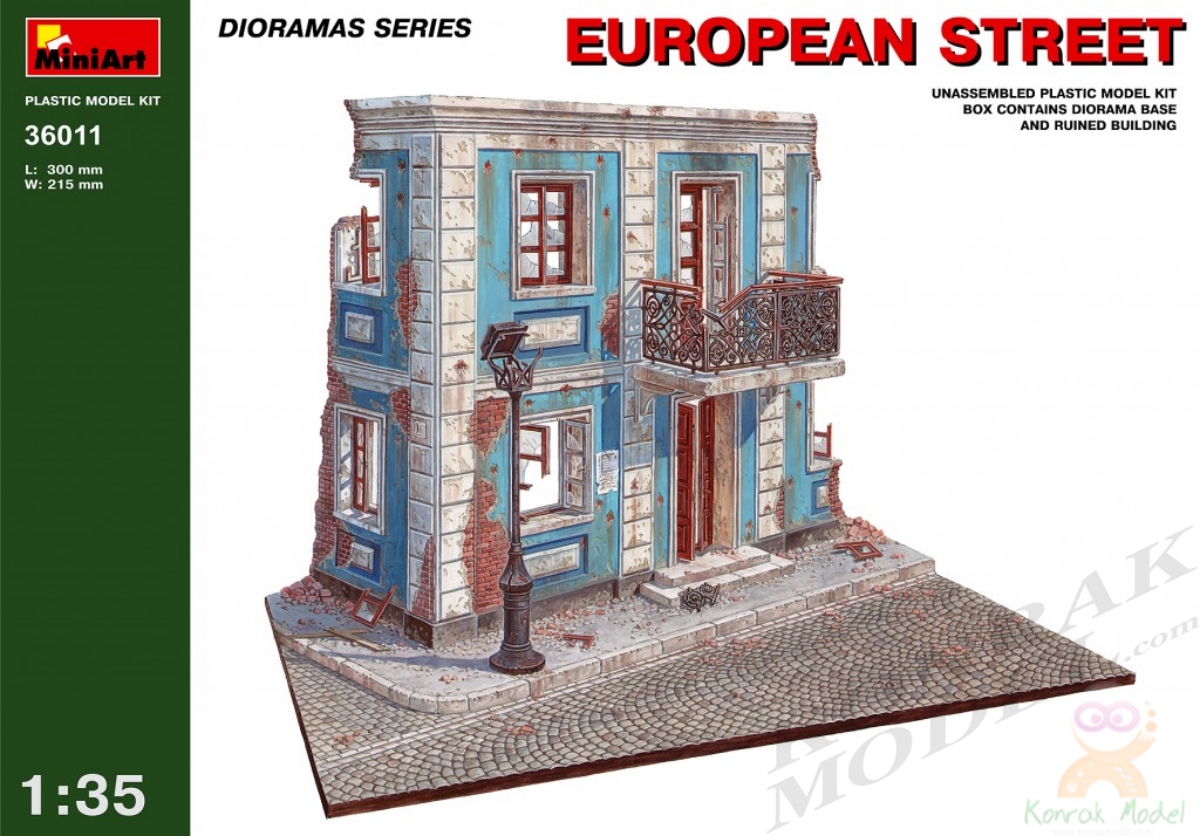MI36011 EUROPEAN STREET 1/35