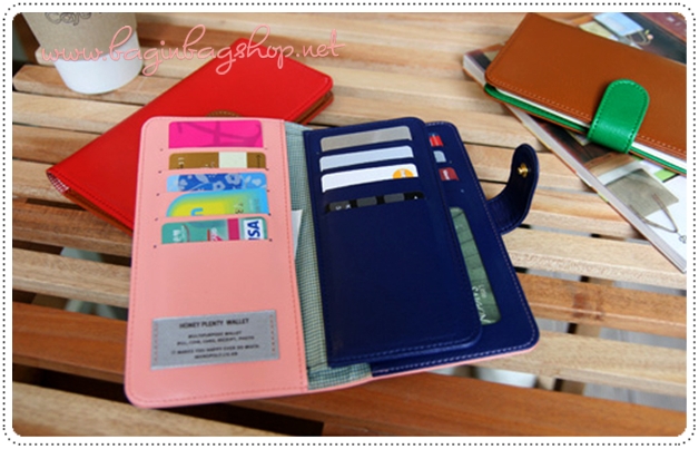 Honey Plenty Wallet กระเป๋าตังค์ใส่บัตรได้เยอะ