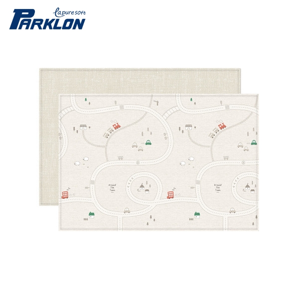 New! แผ่นรองคลาน PARKLON รุ่น La Pure Soft Mat ขนาด 130x190x1.2cm ลาย Around The Town