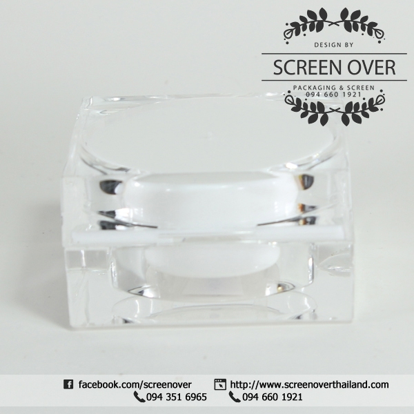 กระปุกอะคริลิค / กระปุกครีม / ตลับครีม / ACRYLIC JAR