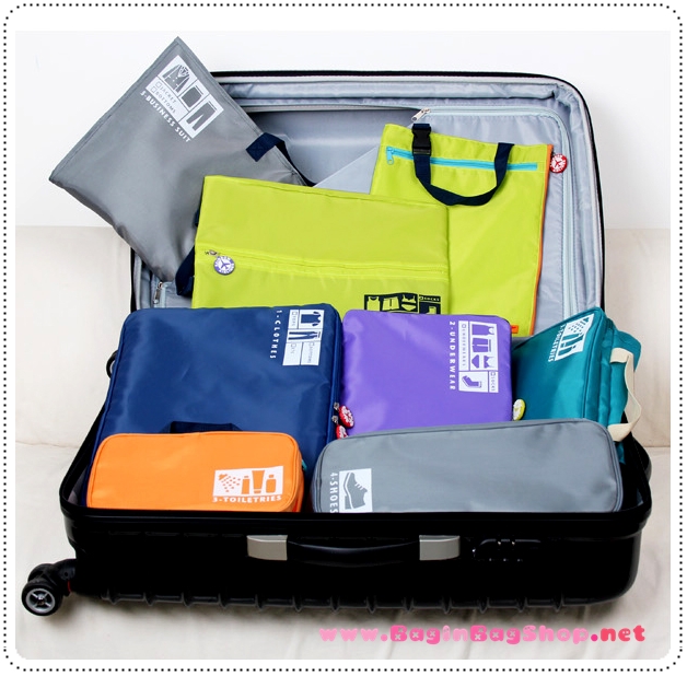 Smart System Travel Bag กระเป๋าเก็บของใช้ส่วนตัวสำหรับเดินทาง