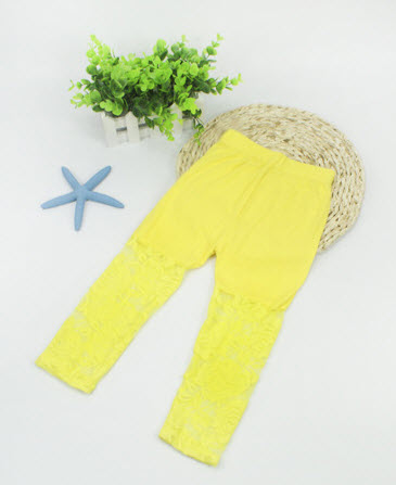 เลกกิ้งลายดอกไม้ | โรส,เหลือง