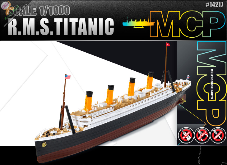 AC14217 R.M.S. TITANIC 1:1000