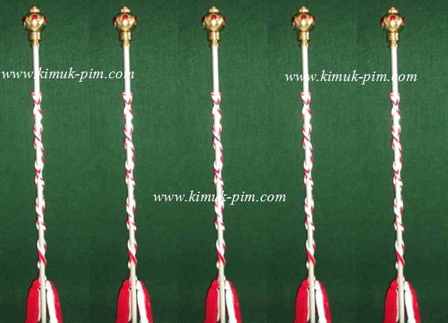 ไม้ดรัมเมเยอร์สีแดงสูง100เซนติเมตร น้ำหนักเบาเพราะตัวไม้ทำจากอลูมิเนียม*พร้อมส่ง*แบบใหม่2558