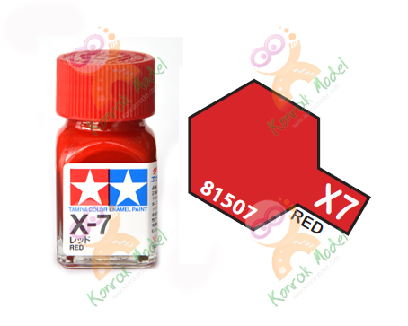 Enamel X7 Red 10ml
