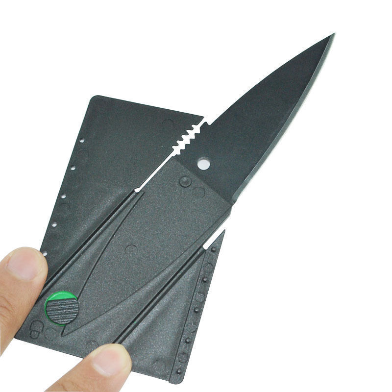 การ์ดมีดพับ Card Sharp ลักษณะภาพนอกเป็นการ์ด ขนาดเท่าบัตรเครดิต หรือ ATM ทั่วไป