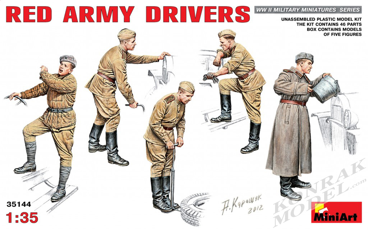 MI35144 35144 RED ARMY DRIVERS 1/35