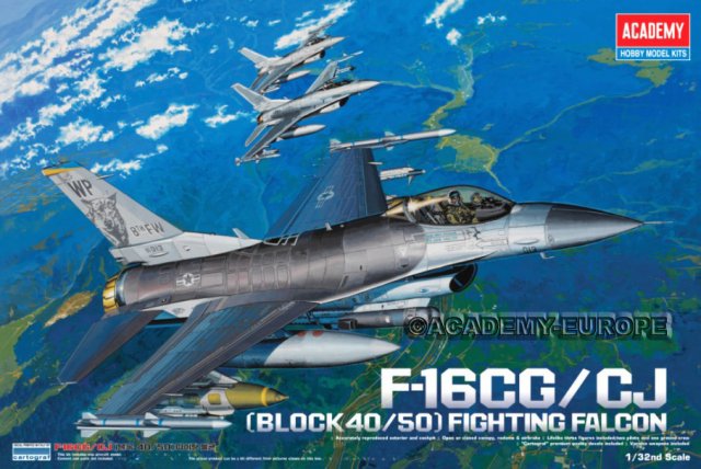 AC12101 F-16CG/CJ (Block40/50) Fighting Falcon 1/32